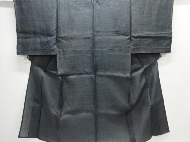 JAPANESE KIMONO / ANTIQUE MENS KIMONO / NOTO JOFU / 80 KIKKO